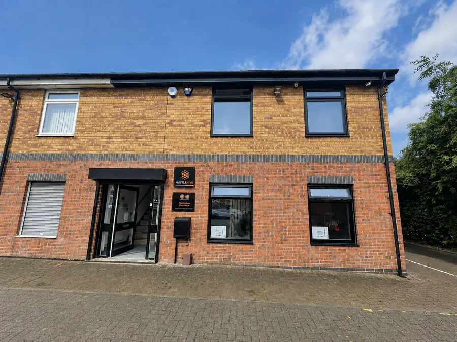 The outside of Paramo House on Denmark Street, Darlington, home of Hustle Hive